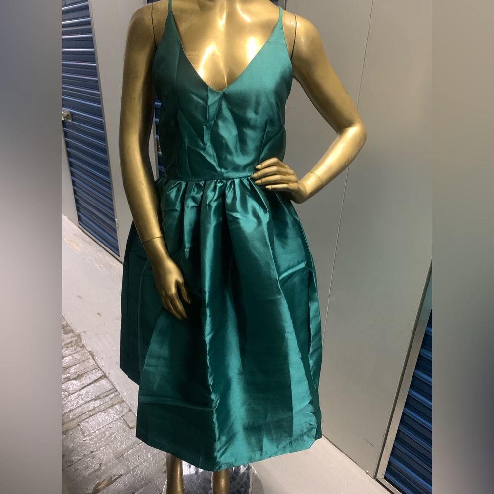 Emerald Green Party Dress